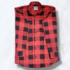 Men’s Classic Cotton Red & Black Plaid Shirt for men