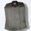 Classic Olive Green Full-Sleeve Shirt